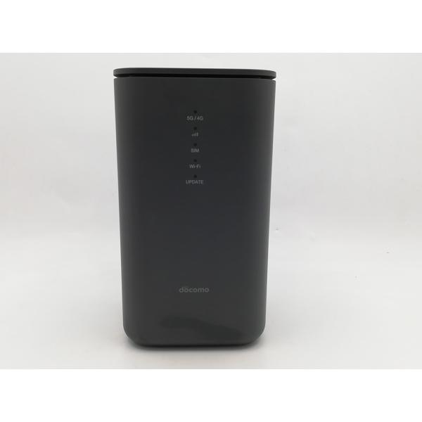 中古】SHARP docomo 【SIMフリー】 home 5G HR02 [ダークグレー]【EC
