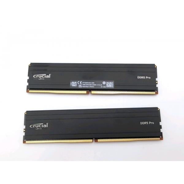 中古】DDR5 16GB 2枚組（合計32GB） DDR5-5600(PC5-44800