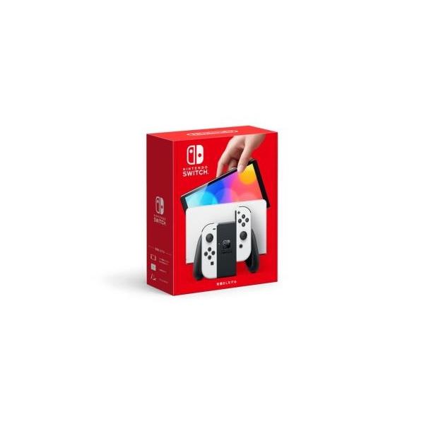 【未使用】Nintendo Switch 本体 (有機ELモデル) HEG-S-KAAAA ホワイト 【2021年10月】【広島】保証期間３ヶ月