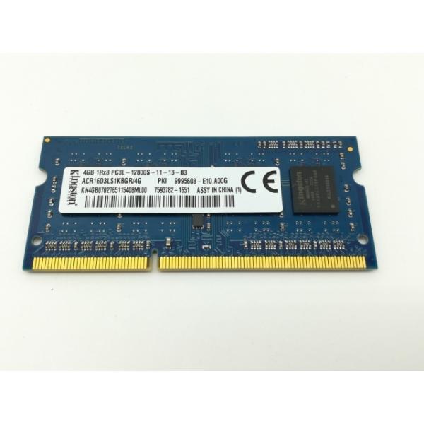 【中古】204PIN 4GB DDR3L-1600 SODIMM(低電圧対応)【ノートPC用】【広島】保証期間１週間