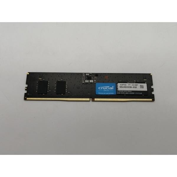 デスクトップPC用　メモリー　DDR5 8GB 中古】DDR5 8GB DDR5-4800(PC5-38400)【デスクトップPC用】【熊本