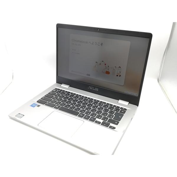 中古】ASUS Chromebook C423NA C423NA-EB0039 シルバー【Celeron N3350
