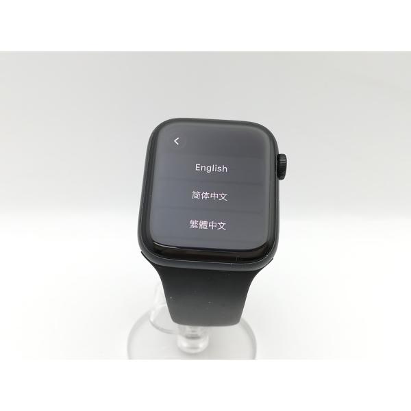 【中古】Apple Apple Watch SE2 44mm GPS ミッドナイトアルミニウムケース/ミッドナイトスポーツバンド (S/M) MXEJ3J/A【熊本】保証期間１ヶ月【ランクC】