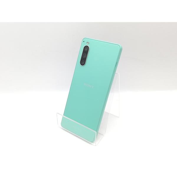 中古】SONY au 【SIMフリー】 Xperia 10 IV ミント 6GB 128GB SOG07
