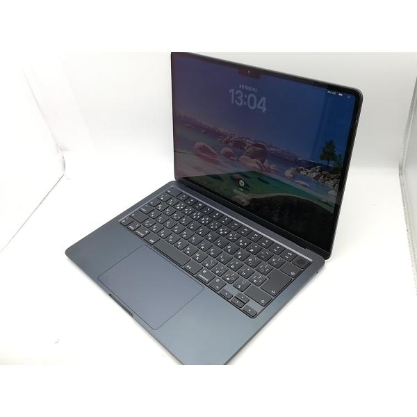 【中古】Apple MacBook Air 13インチ  M3(CPU:8C/GPU:10C) 16GB/512GB ミッドナイト MXCV3J/A (13インチ, M3, 2024)【熊本】保証期間１ヶ月【ランクB】
