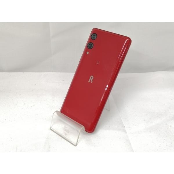 中古】Wiko 楽天モバイル 【SIMフリー】 Rakuten Hand 5G クリムゾン