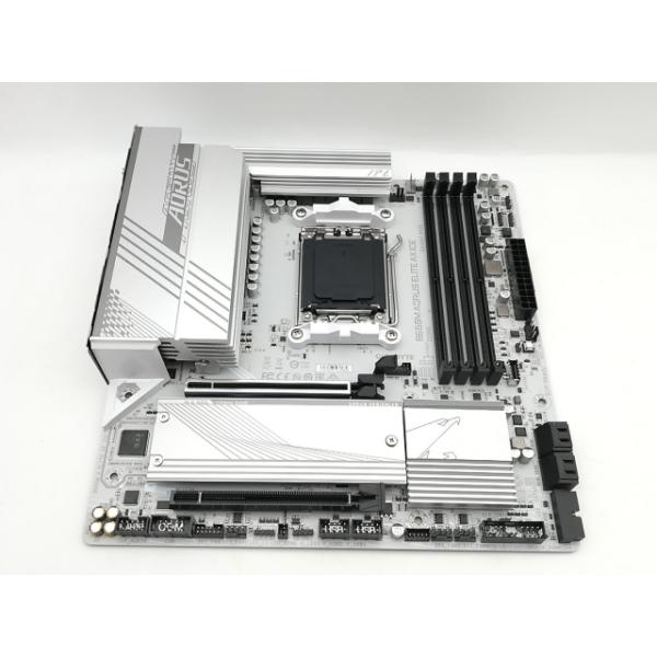 【中古】GIGABYTE B650M AORUS ELITE AX ICE B650/AM5/MicroATX【熊本】保証期間１週間