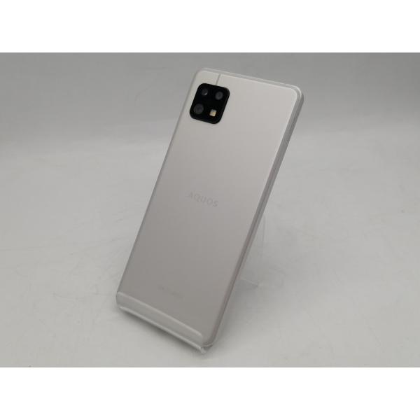 中古】SHARP 楽天モバイル 【SIMフリー】 AQUOS sense6s シルバー 4GB