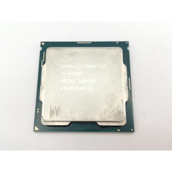 中古】Intel Core i7-9700K (3.6GHz/TB:4.9GHz/SRG15/R0) bulk LGA1151