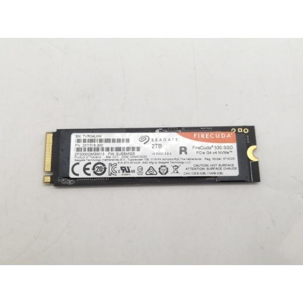 中古】Seagate FireCuda 530(ZP2000GM30013) 2TB/M.2 2280(PCIe4.0