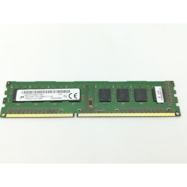 ■分類：メモリー■ランク：中古■メーカー：DDR3■製造番号：1349■備考：Micron [片面実装]■保証期間：１週間■注意事項：お客様のモニター発色の具合によって、実際の商品と色合いが異なる場合があります。