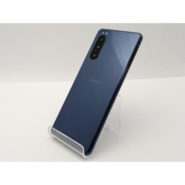 中古】SONY au 【SIMロック解除済み】 Xperia 5 II ブルー 8GB 128GB