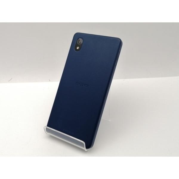 中古】SONY au 【SIMフリー】 Xperia Ace III ブルー 4GB 64GB SOG08