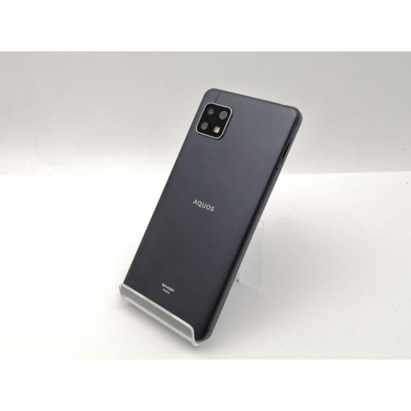 AQUOS sense5G 64 GB SIMロック解除済み 中古】SHARP au 【SIMロック解除済み】 AQUOS sense5G ブラック 4GB