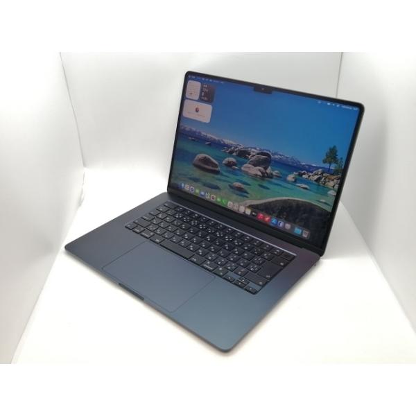 【中古】Apple MacBook Air 15インチ M3(CPU:8C/GPU:10C) 16GB/256GB ミッドナイト MC9G4J/A (15インチ, M3, 2024)【三宮センター】保証期間１ヶ月【ランクB】