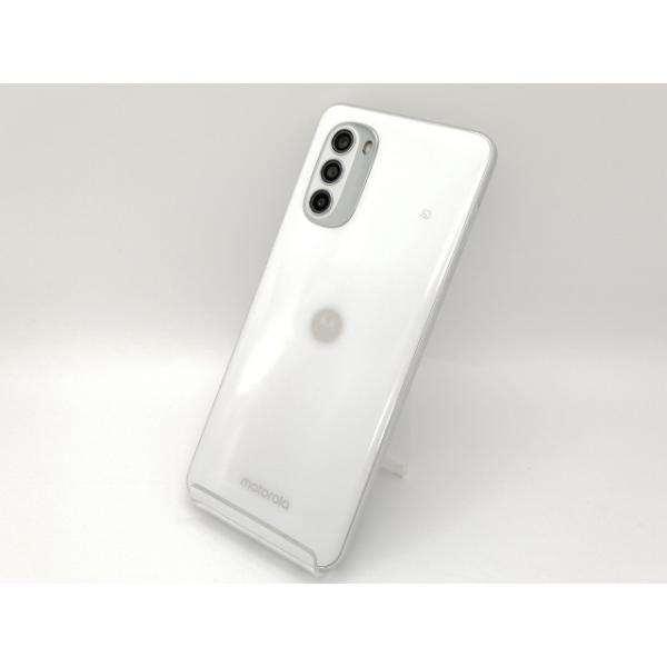 中古】MOTOROLA 国内版 【SIMフリー】 moto g52j 5G パールホワイト