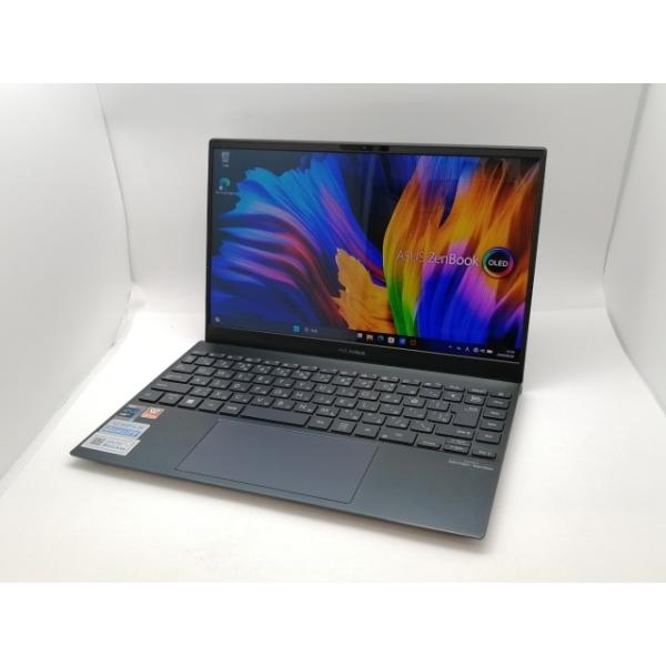 【中古】ZenBook 13 OLED UX325EA UX325EA-KG826WS パイングレー【i7-1165G7 16G 512G(SSD) WiFi 13OLED(1920x1080) Win11H】【三宮センター】保証期間１ヶ月