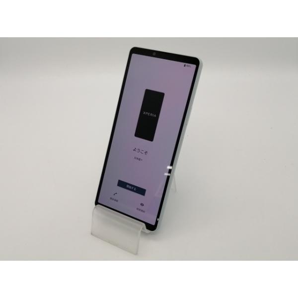 中古】SONY au 【SIMフリー】 Xperia 10 VI ブルー 6GB 128GB SOG14