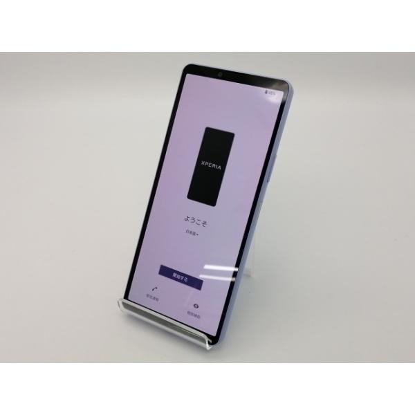 中古】SONY au 【SIMフリー】 Xperia 10 V ラベンダー 6GB 128GB SOG11