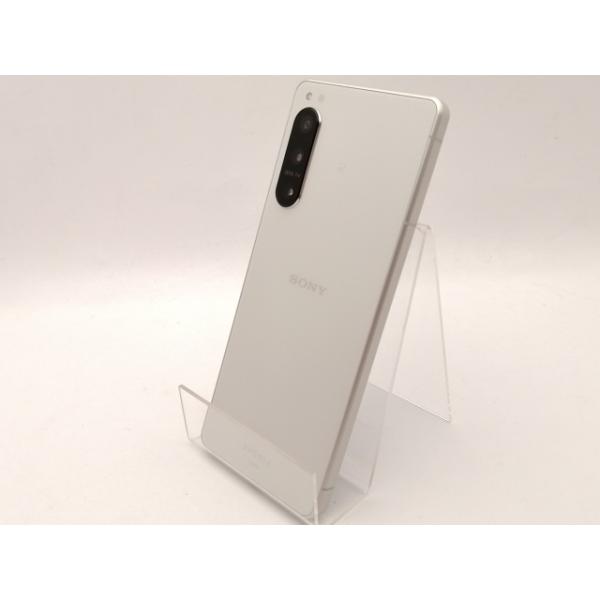 中古】SONY au 【SIMフリー】 Xperia 5 IV 8GB 128GB SOG09 エクリュ