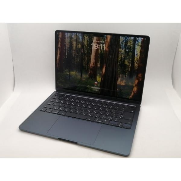 【中古】Apple MacBook Air 13インチ  M3(CPU:8C/GPU:10C) 16GB/512GB ミッドナイト MXCV3J/A (13インチ, M3, 2024)【秋葉4号】保証期間１ヶ月【ランクB】