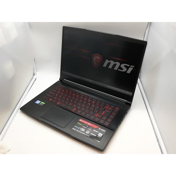 中古】MSI GF63 Thin GF63-9SC-082JP【i7-9750H 16G 1T(HDD)+
