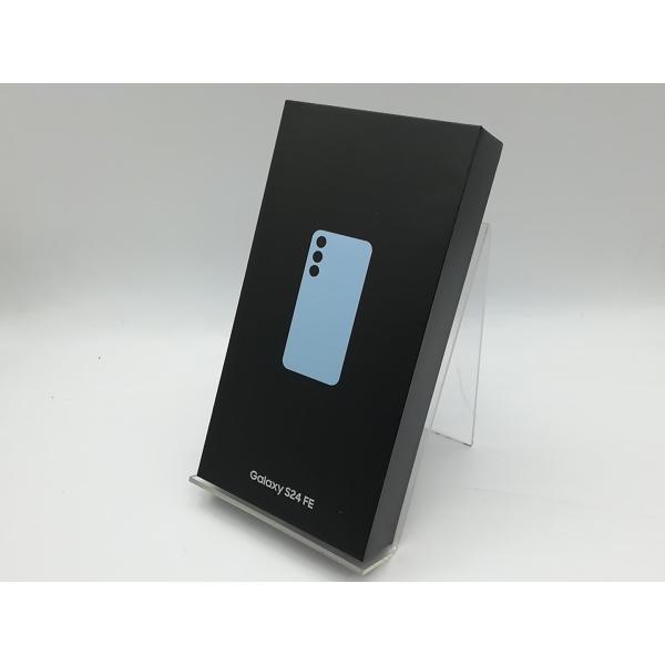 未使用】SAMSUNG au 【SIMフリー】 Galaxy S24 FE ブルー 8GB 128GB