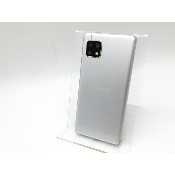 中古】SHARP 国内版 【SIMフリー】 AQUOS sense4 シルバー 4GB
