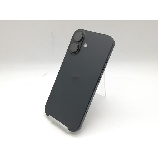 【中古】Apple 国内版 【SIMフリー】 iPhone 16 256GB ブラック MYDW3J/A【ECセンター】保証期間１ヶ月【ランクA】