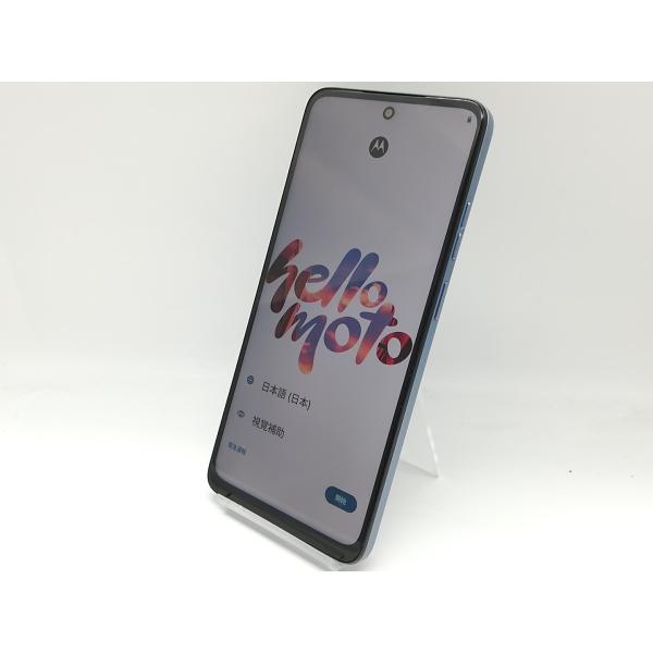 中古】MOTOROLA 国内版 【SIMフリー】 moto g05 ミスティブルー 8GB