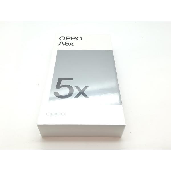 未使用】Oppo 国内版 【SIMフリー】 OPPO A5x 4GB 128GB ホワイト
