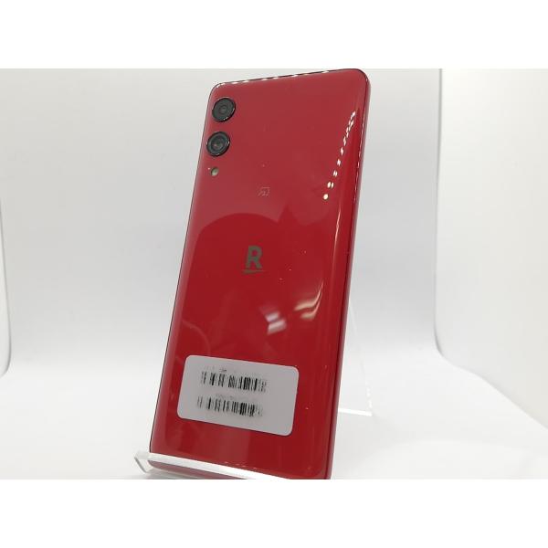 中古】Wiko 楽天モバイル 【SIMフリー】 Rakuten Hand 5G クリムゾン