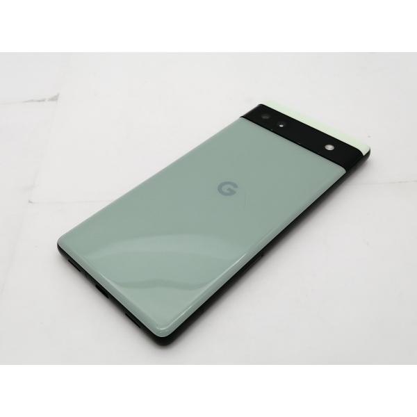 中古】Google au 【SIMフリー】 Pixel 6a セージ 6GB 128GB GB17L