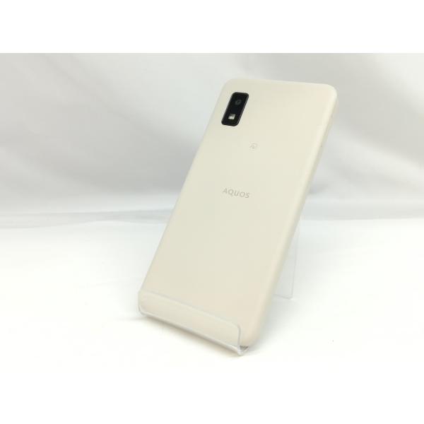 SHARP - 【中古】 A104SH AQUOS wish アイボリー SIMフリー 本体 ワイモバイル スマホ シャープ  【送料無料】 a104shwh7mtm SHARP A104SH AQUOS wish アイボリー SIMフリー ワイモバイル
