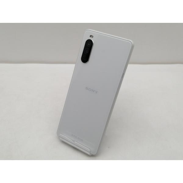 中古】SONY au 【SIMロック解除済み】 Xperia 10 II ホワイト 4GB 64GB