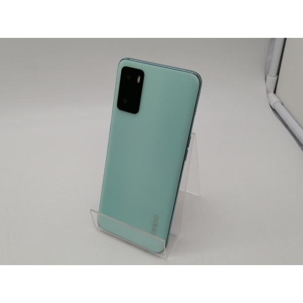 中古】Oppo SoftBank 【SIMフリー】 OPPO A55s 5G グリーン 4GB 64GB