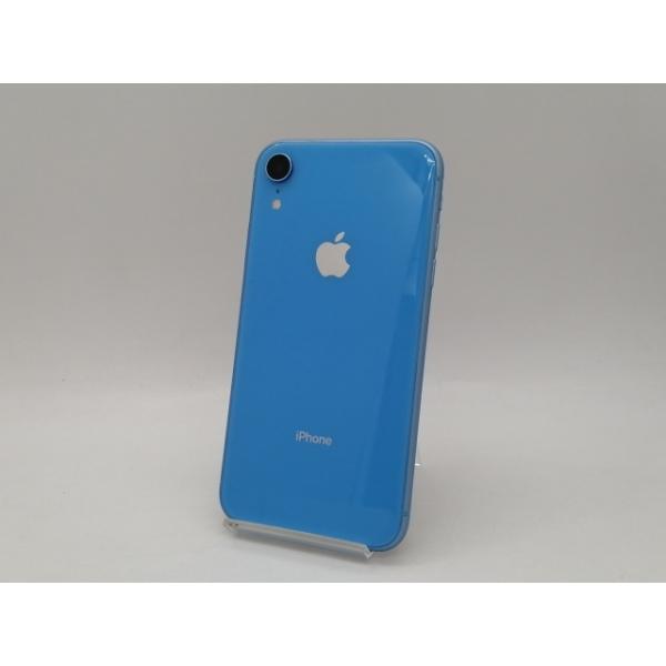 【中古】Apple docomo 【SIMロック解除済み】 iPhone XR 128GB ブルー MT0U2J/A【札幌南2条】保証期間１ヶ月【ランクB】