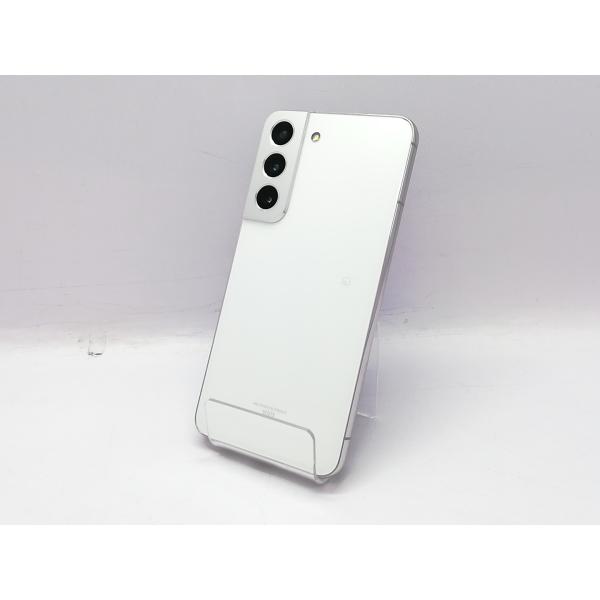 中古】SAMSUNG au 【SIMフリー】 Galaxy S22 ファントムホワイト 8GB