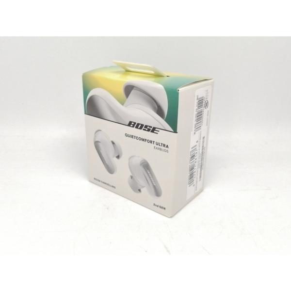 BOSE ULTRA earbuds ホワイト 中古美品 BOSE QuietComfort Ultra Earbuds ホワイトスモーク|中古オーディオ