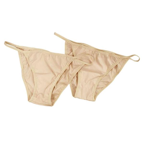 ・素材：ポリエステル 100%・サイズ：フリーサイズ（ウエスト62-82cm）・重量：約14g/枚・カラー：ベージュ・パッケージ内容：本体*2