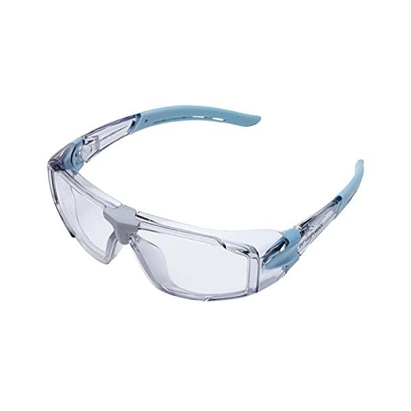 ミドリ安全 ビジョンベルデ 保護めがね 作業用 曇り止め UVカット 角度調整可 メタルフリー VD202FT