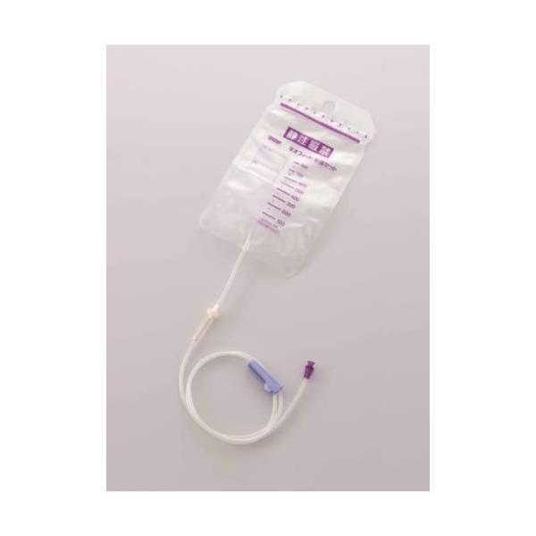 TOPトップネオフィード栄養セット クリアフィードEバッグ付 パープル ISO80369-3新規格 20本/箱