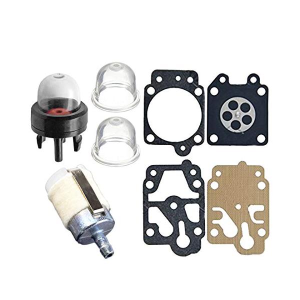 EXGM プライマリーポンプ ダイヤフラム ガスケット 燃料フィルター 草刈り機 刈払機 エンジンチェーンソー パーツ セット