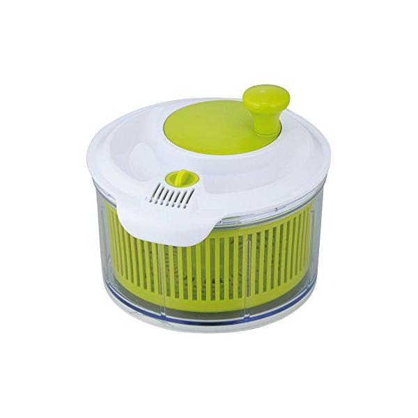 和平フレイズ サラダスピナー 野菜水切り器 キッチンアシスト ミニ 下ごしらえ 野菜 麺 マカロニ KR-7338