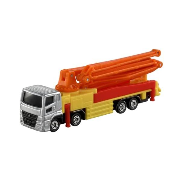 他サイト： タカラトミーTAKARA TOMY トミカ ロングタイプトミカ No.127 三菱ふそう スーパーグレート コンクリートポンプ車 ミニカー おもちゃ 3歳以上の商品画像