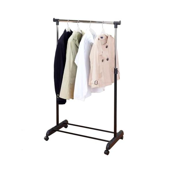 ドウシャ☆ハンガーラック☆新品・未使用☆お値引き不可☆ 耐荷重アウター15着分〉ドウシシャ ハンガーラック シングルハンガー