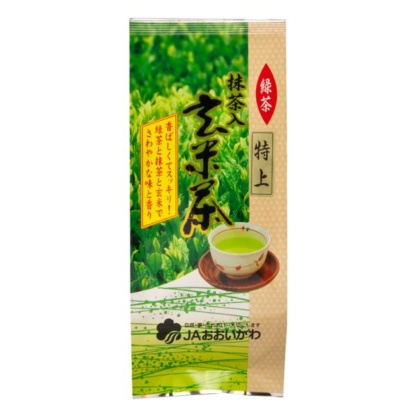 【藤枝茶】特上抹茶入玄米茶　200ｇ