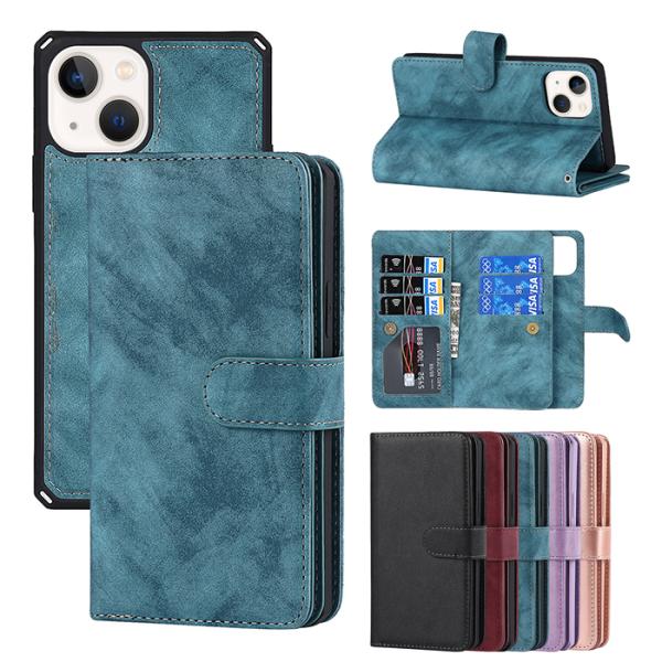 iPhone 13 mini P[X 蒠^ 2-IN-1 ϏՌ iphone13pro max \ iphone13 6.1 X}zP[X ACtH 13 Jo[ }Olbg 񍇈 O\