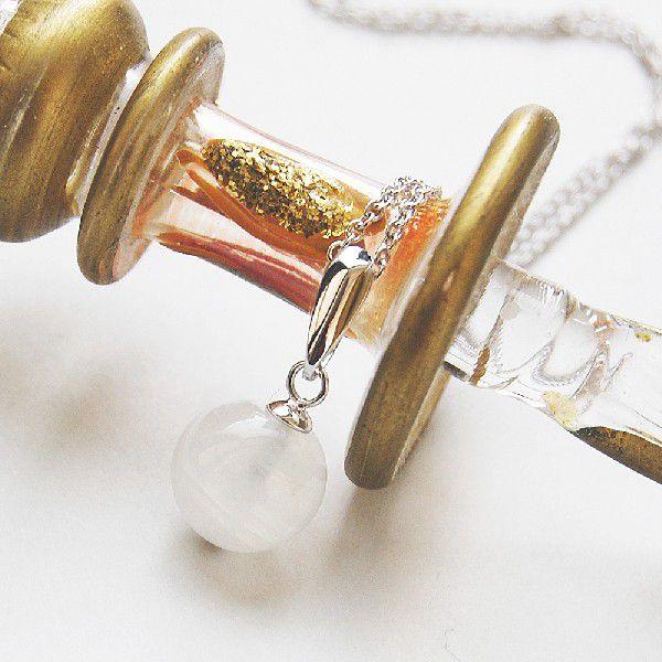 天然石 ペンダントネックレス 保証書付き YUI)インドラマンヌイール