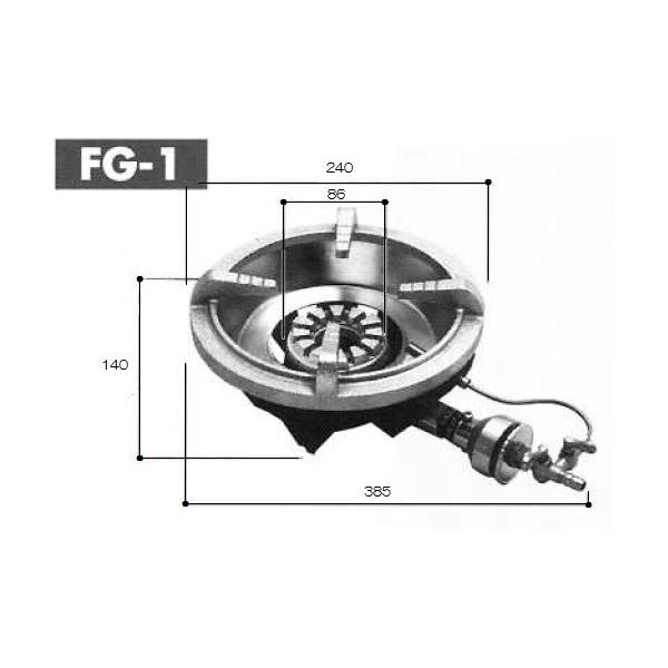 サントク フラッシュバーナー FG-1 平型ゴトクタイプ : ジャパン